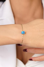 14ct Gold Mirror Chain Bracelet