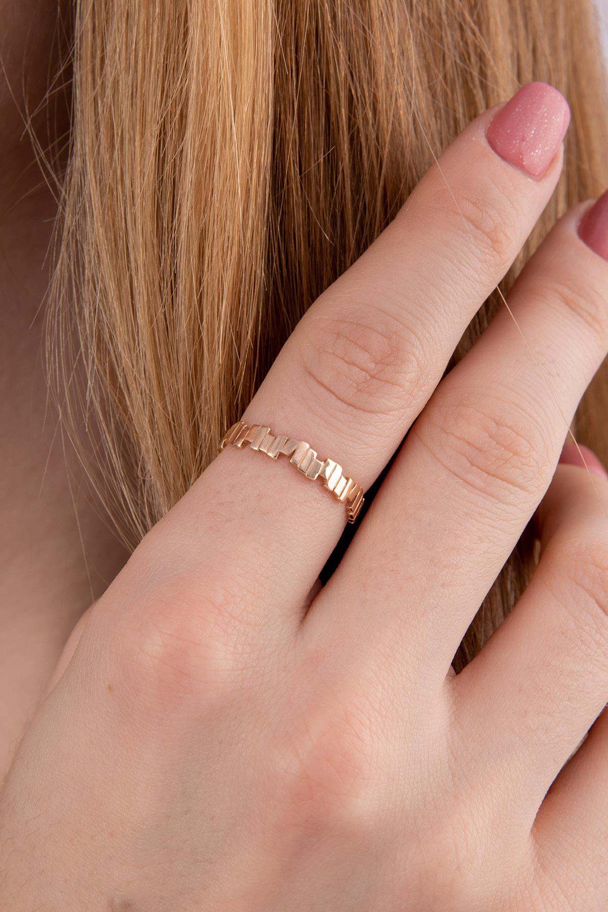 14K Gold Modular Crown Ring