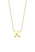 14ct Gold N Initial Necklace