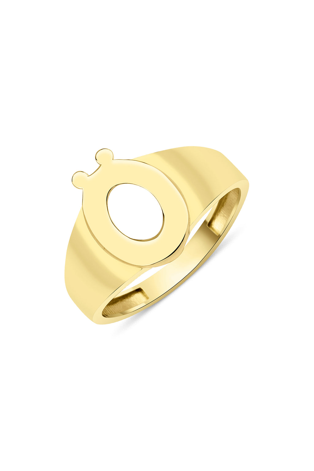 14ct Gold Ö Initial Ring
