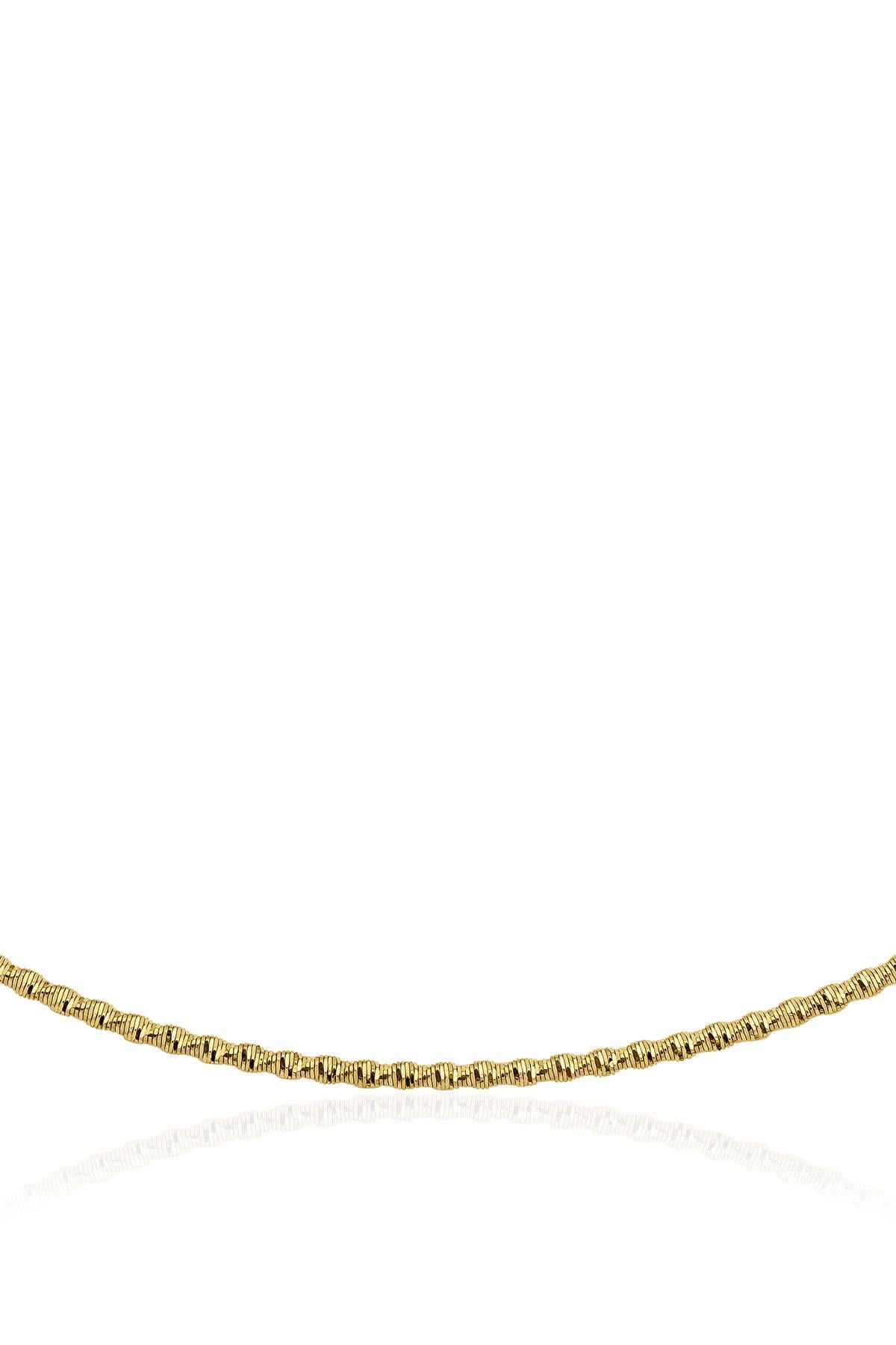 14K Gold Oval Rope Chain