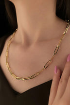 14ct Gold Paperclip Chain   0.228 inch