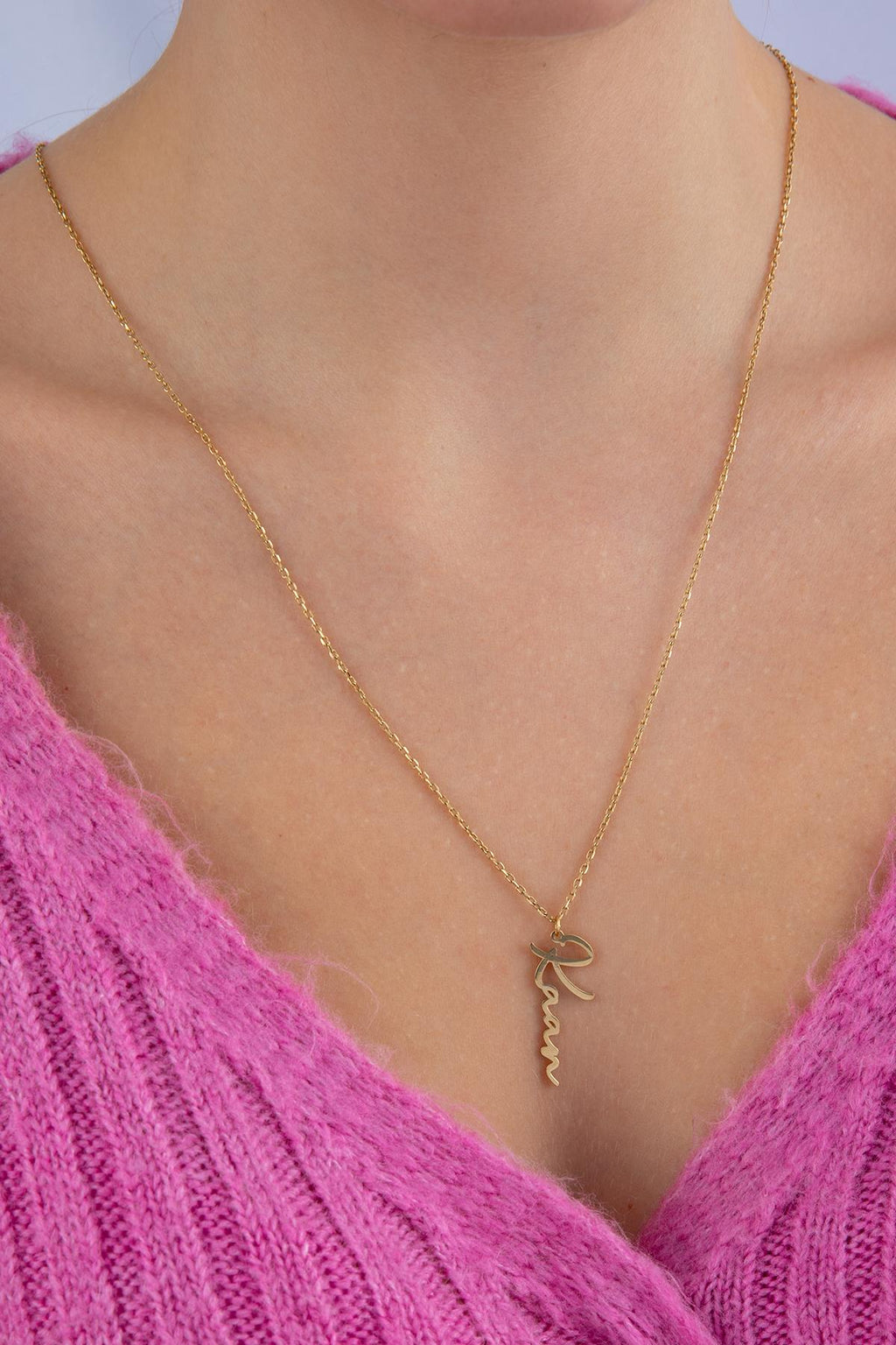 14ct Gold Personalized Name Chain