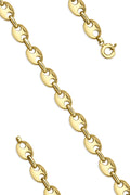 14ct Gold Puff Bracelet