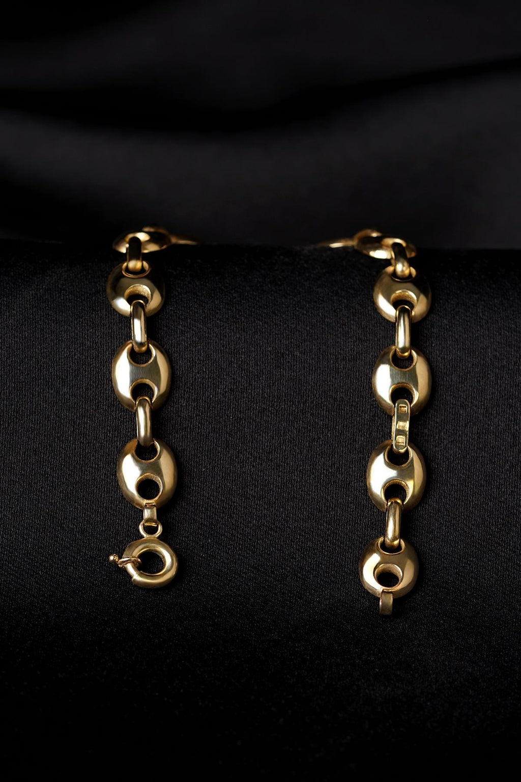 14ct Gold Puff Bracelet