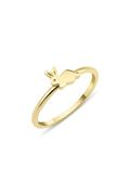14ct Gold Rabbit Shaped Ring