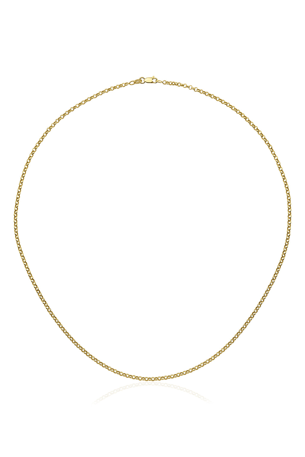 14ct Gold Rolo Chain   0.098 inch