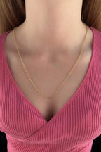 14ct Gold Rolo Chain   0.098 inch