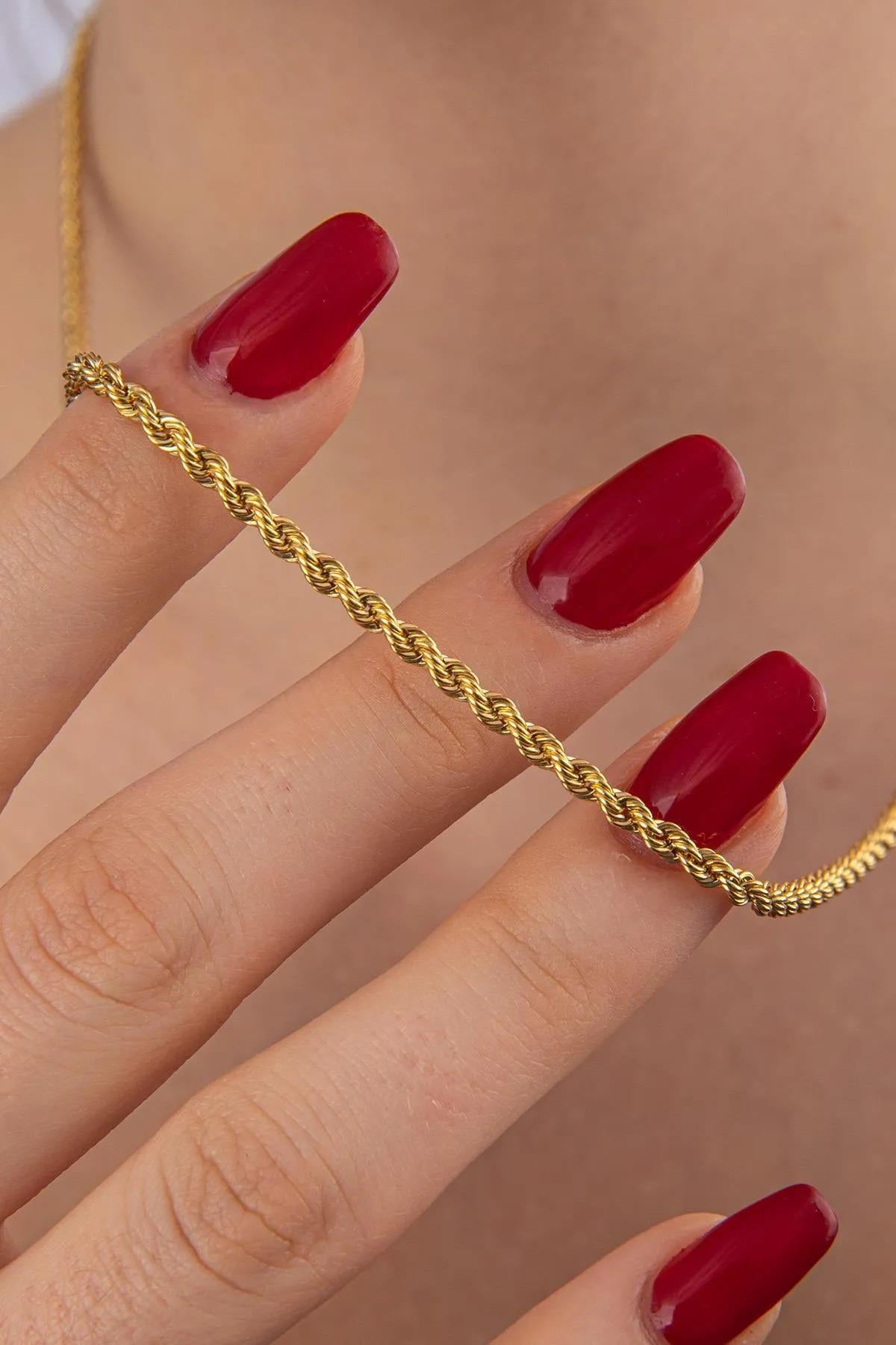 14K Gold Rope Chain