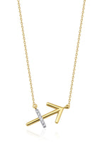 14ct Gold Sagittarius Zodiac Sign Necklace