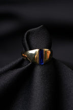 14ct Gold Sapphire Bar Ring