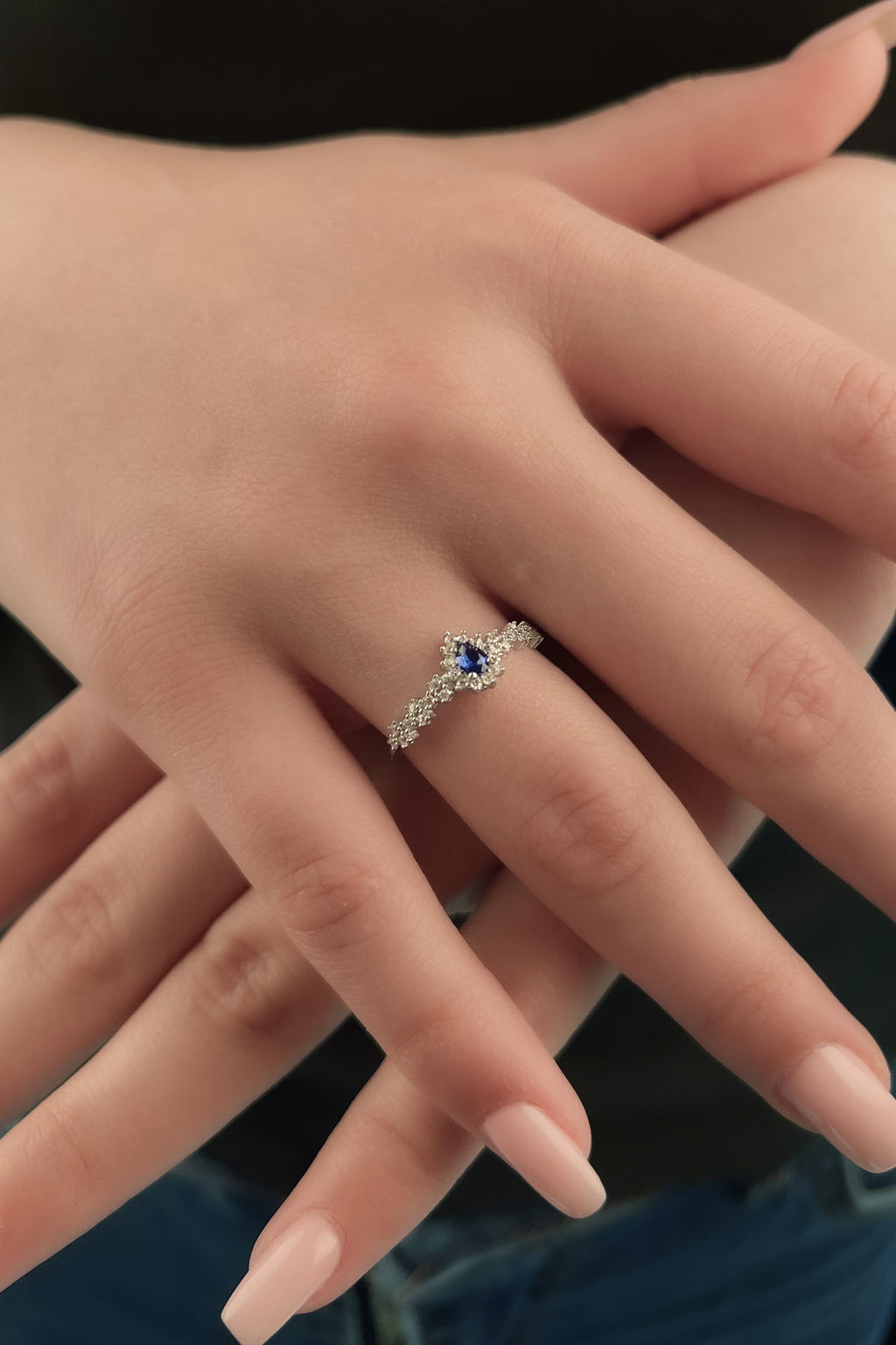 14ct Gold Sapphire Ring