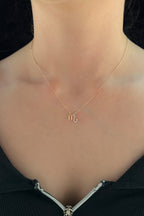 14ct Gold Scorpio Zodiac Sign Necklace