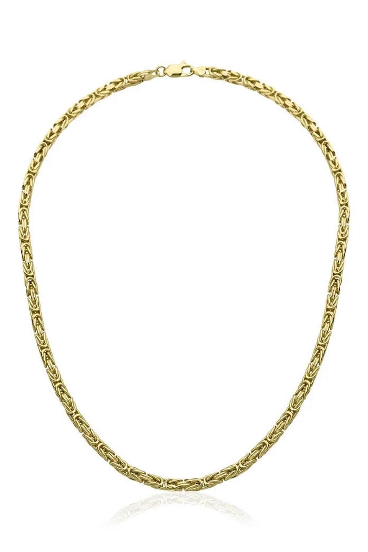 14K Gold Scroll Chain
