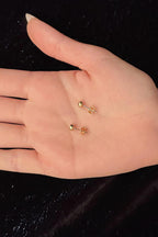 14ct Gold Small Evil Eye Stud Earrings