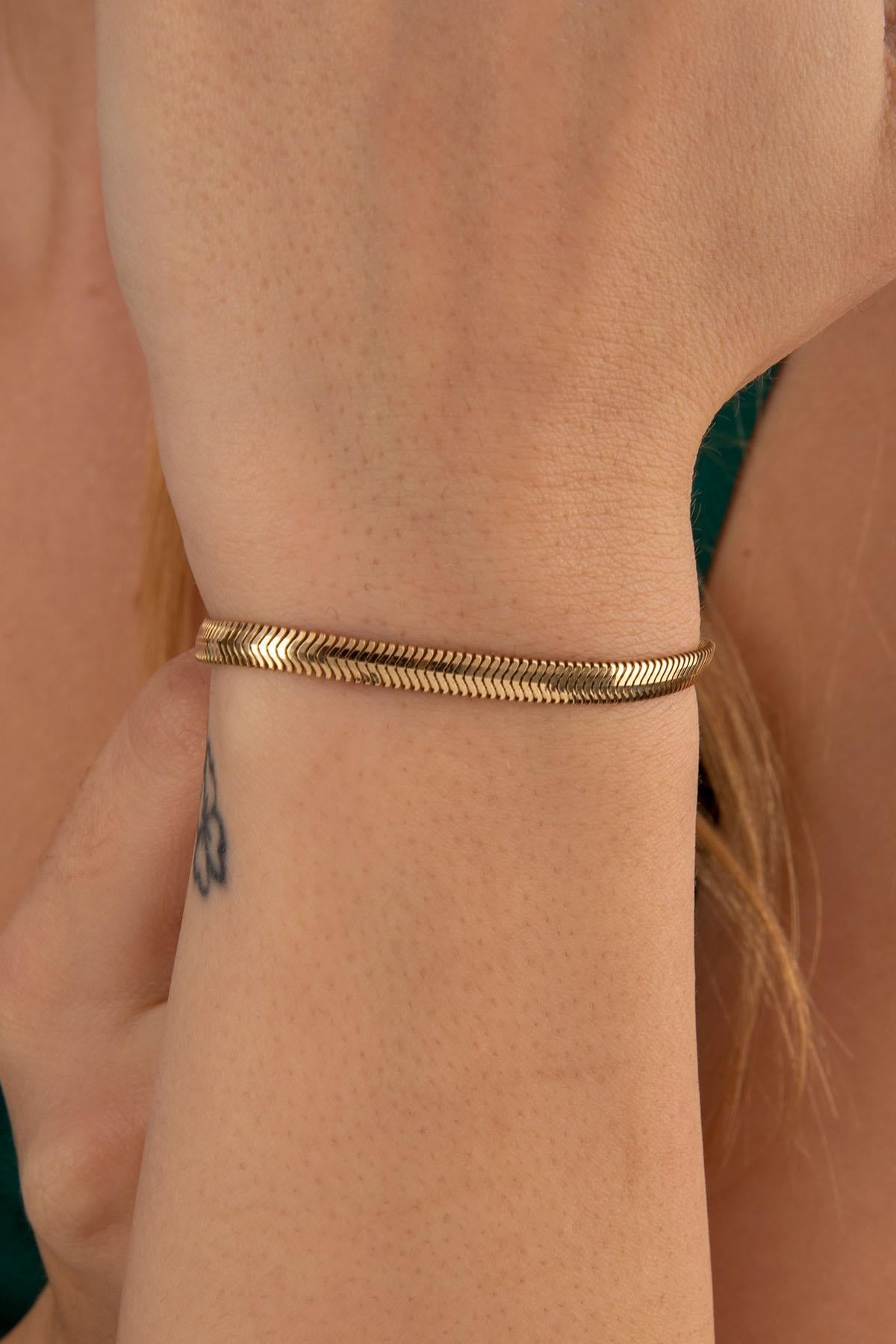 14ct Gold Snake Chain 0.165 inch