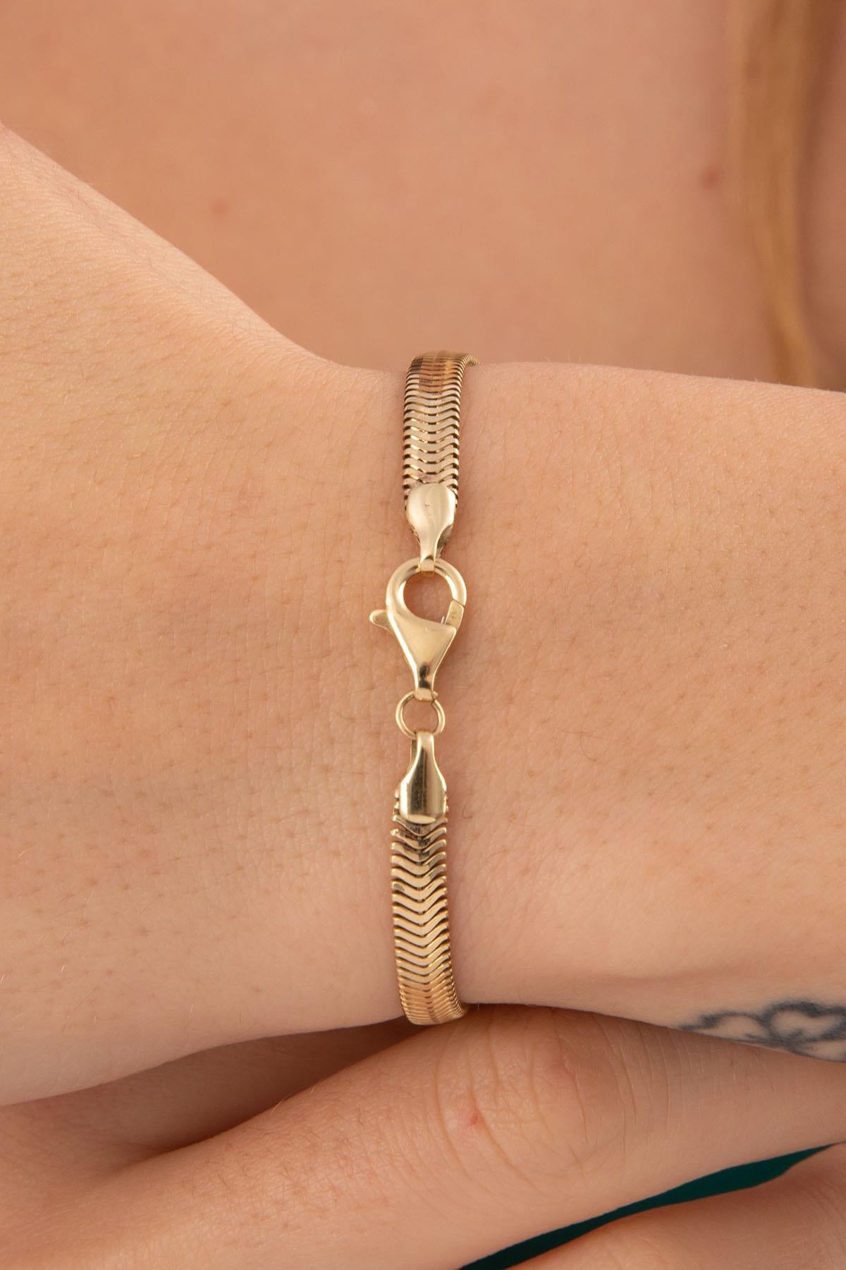 14ct Gold Snake Chain 0.165 inch