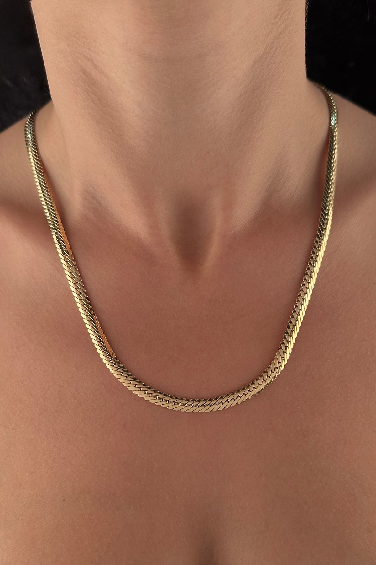 14ct Gold Snake Chain  0.200 inch