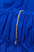 14ct Gold Sparkling Twisted Anklet