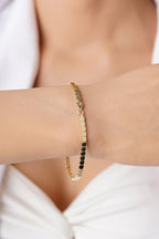 14ct Gold Square Series Bracelet