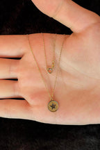14ct Gold Star Charm Necklace