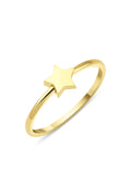 14ct Gold Star Shaped Ring