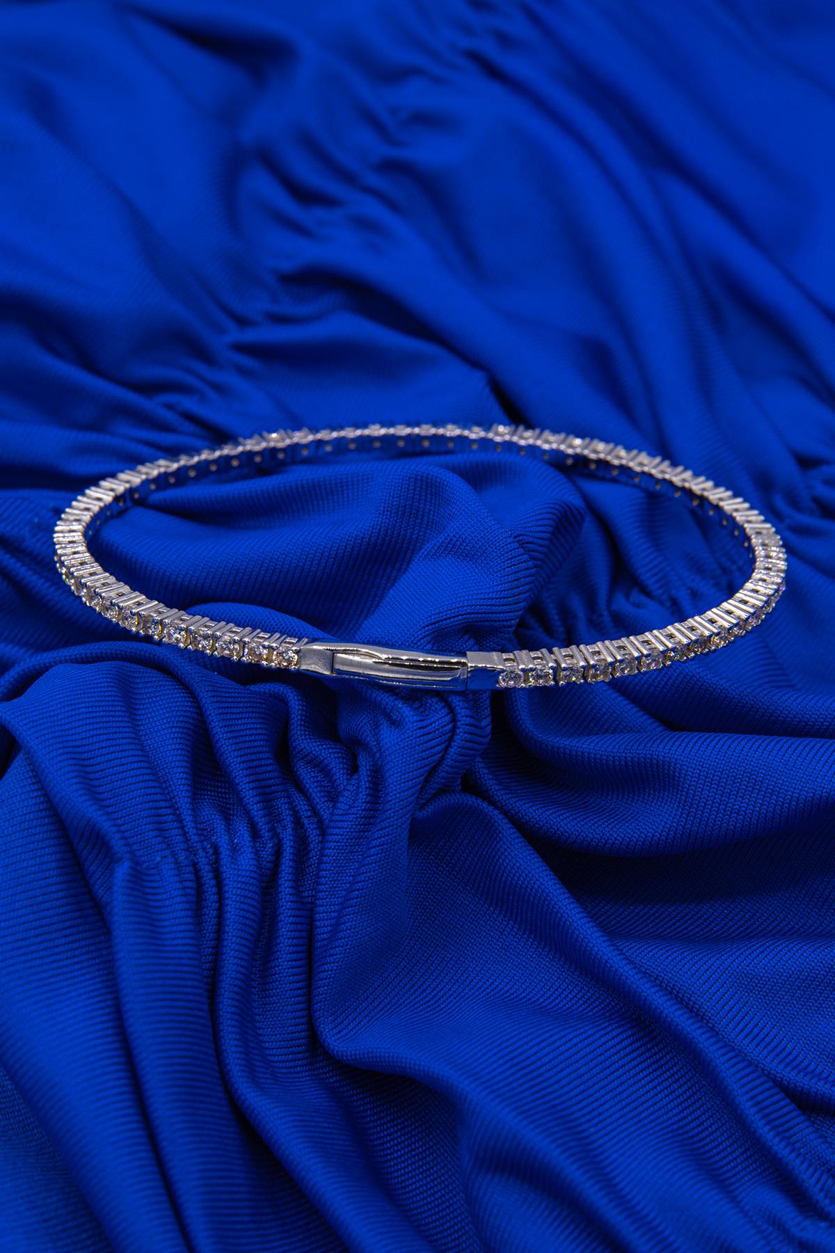 14ct Gold Tennis Bangle