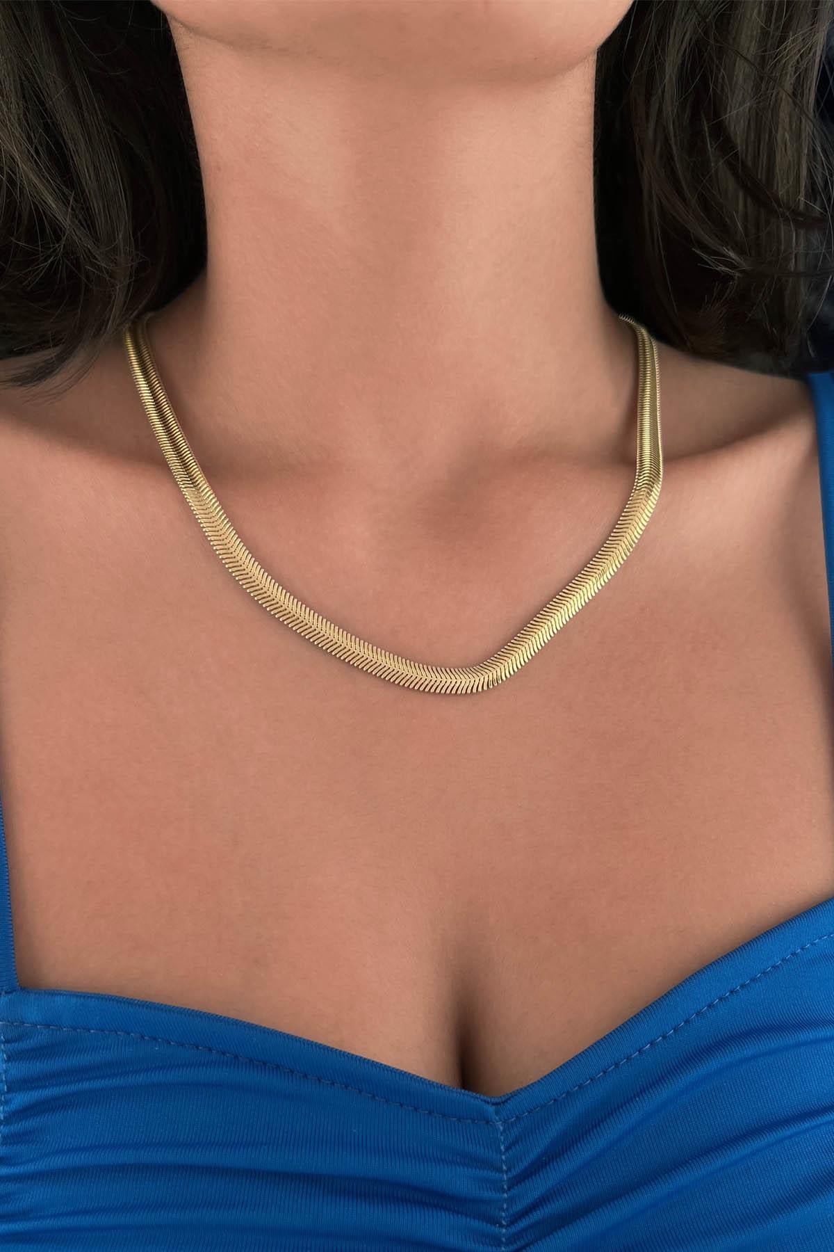 14ct Gold Thick Italian Necklace 6.25 mm