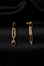 14ct Gold Thick Oval Link Bracelet