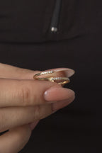 14ct Gold Tina Ray Ring