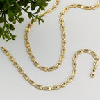 14ct Gold Upstairs Chain