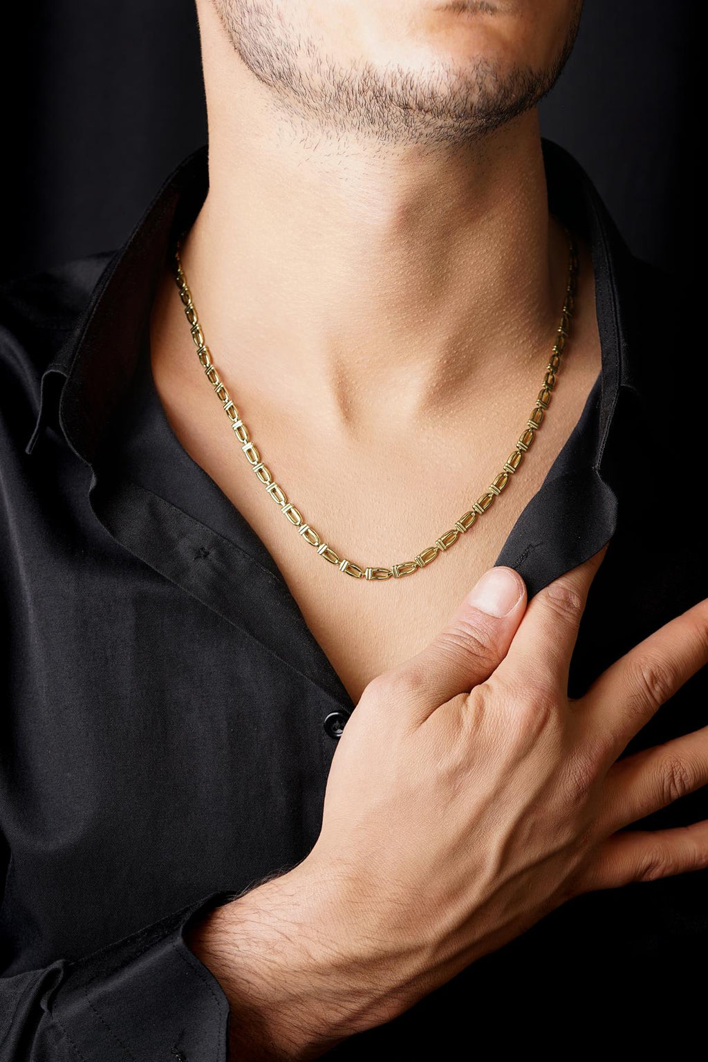 14ct Gold Upstairs Chain