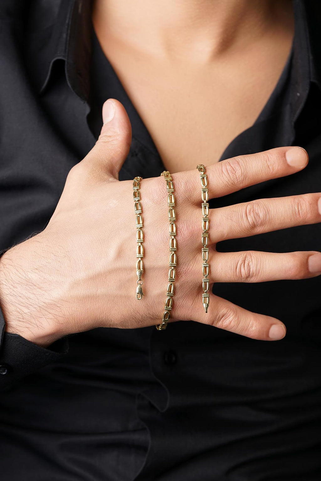 14ct Gold Upstairs Chain