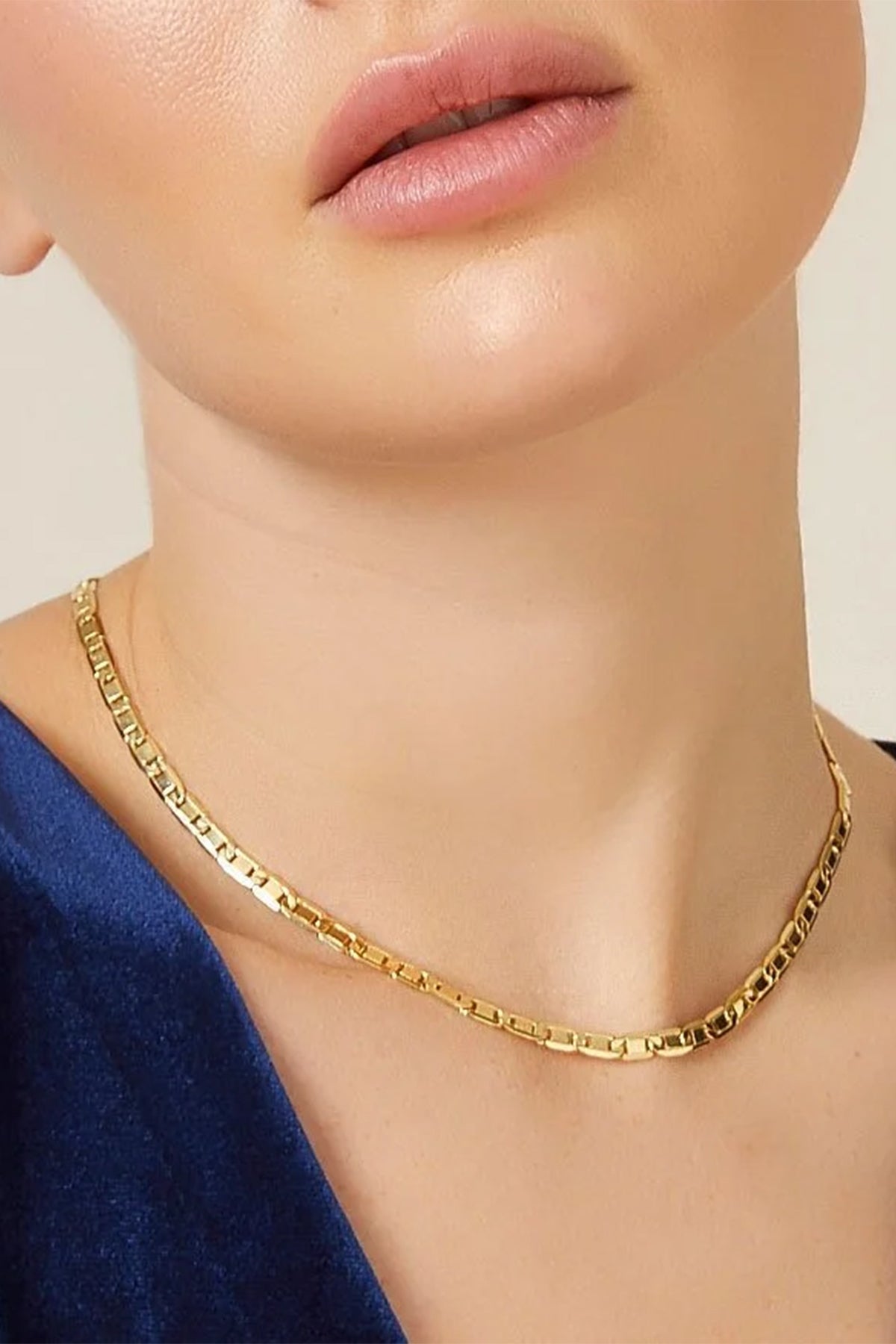 14ct Gold Valentino Chain Necklace