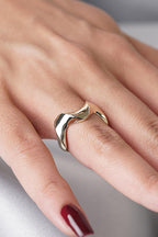 14ct Gold Wave Ring
