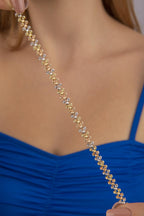 14ct Gold Woven Dorika Chain Bracelet