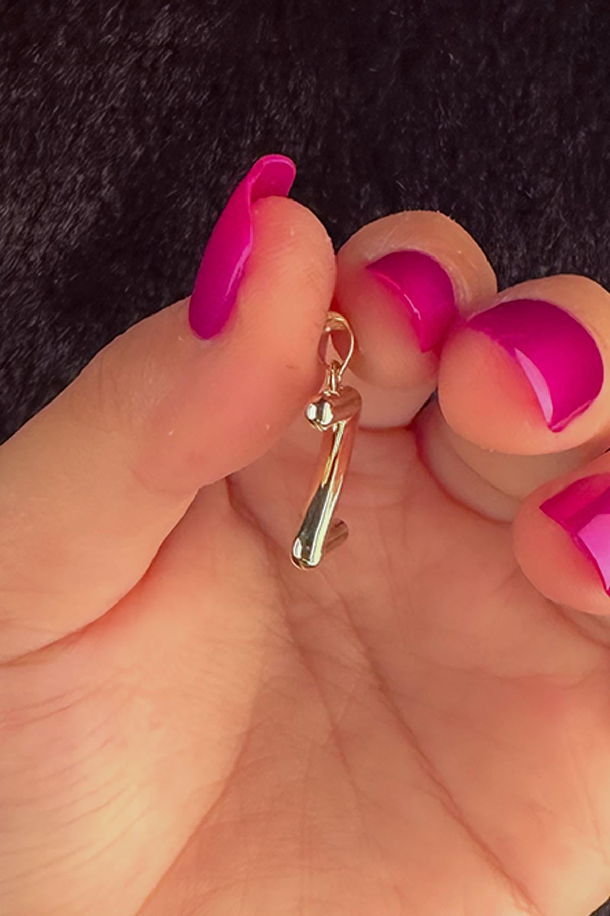 14ct Gold Z Letter Charm